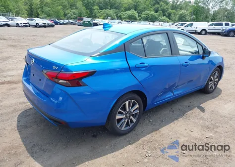 2021 Nissan Versa Sv Xtronic Cvt из США, поврежденный, VIN 3N1CN8EV7ML833839